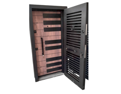 LÜX PANJURLU ÇELİK KAPI SERİSİ-1